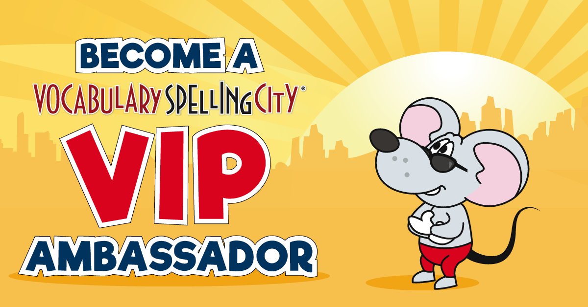 SpellingCity's tweet photo. We want YOU on our #VSCVIP list! 😎Apply to become a @SpellingCity VIP Teacher Ambassador https://t.co/19f8VYWoVq
👩🏫Work alongside a team of #Educational Specialists
😁Join an exclusive network of #teachers
🎉Get plenty of perks, like a #FREE Premium Classroom Membership https://t.co/RLDV4q5000