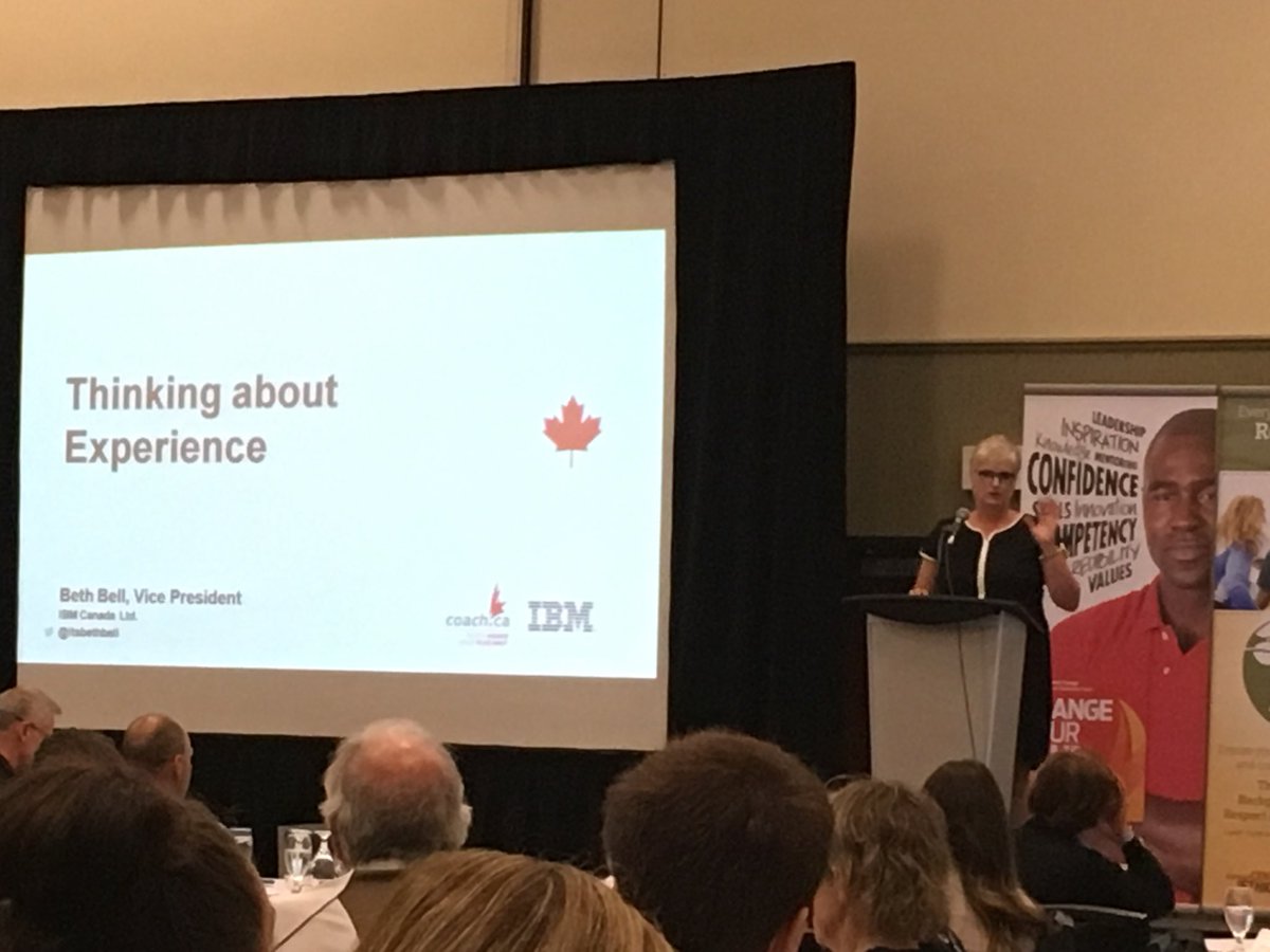 SE_Lambert's tweet photo. Phenomenal keynote by #Winnipeg’s @itsbethbell at @CAC_ACE’s #PartnersCongress - “best experiences start with empathy” https://t.co/5I6tJlkOUX