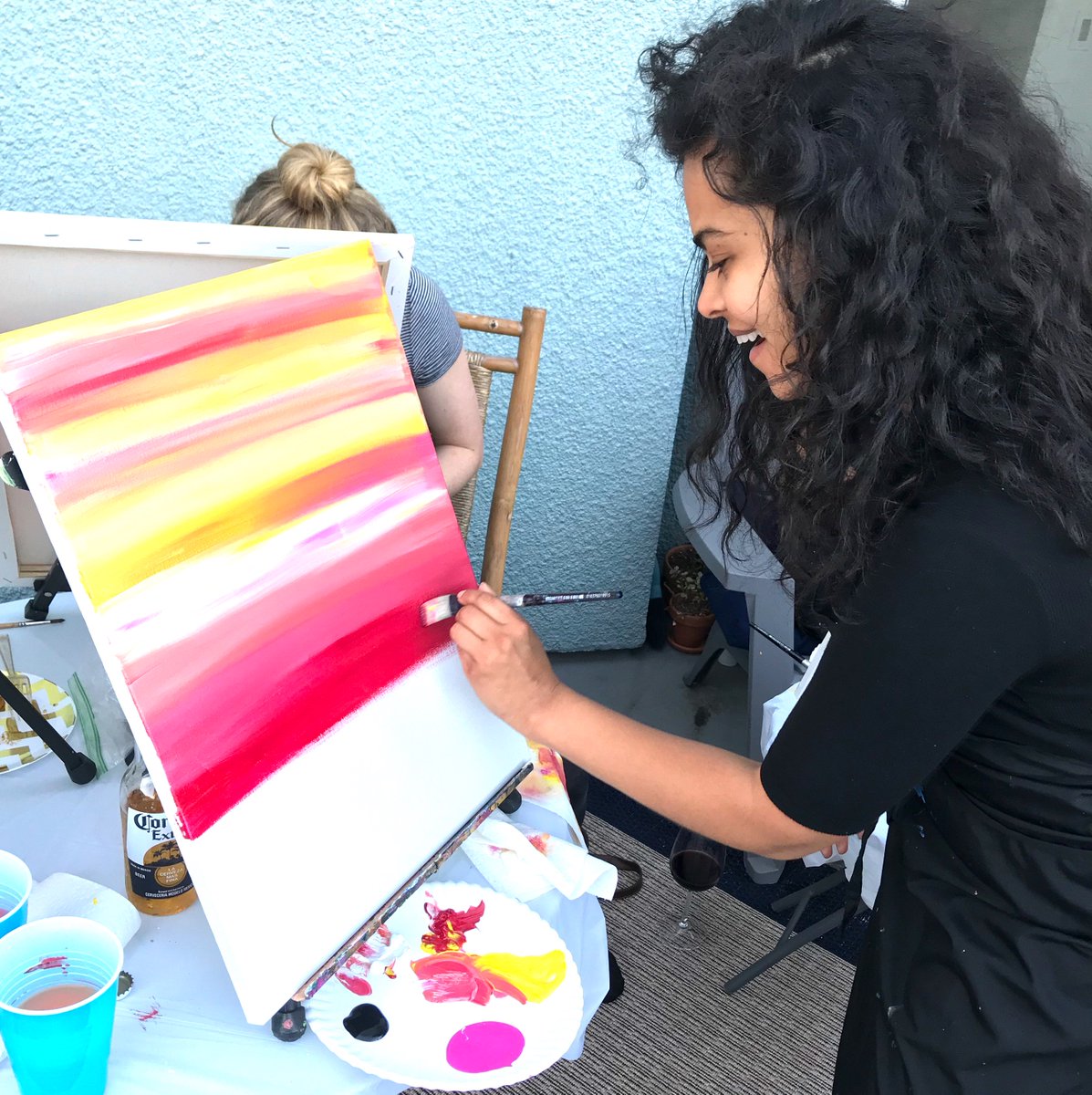 PaintSipParties's tweet photo. More #painting and #sipping and #celebrating #birthdays!! https://t.co/IjKFvhBKVP #paintandsip #paintandsipLA #art #artisforeveryone #artisfun #funwithfriends #create #dosomethingnew #party #wine #makingmemories #social #LApaintnsip https://t.co/xrgZerZH9s