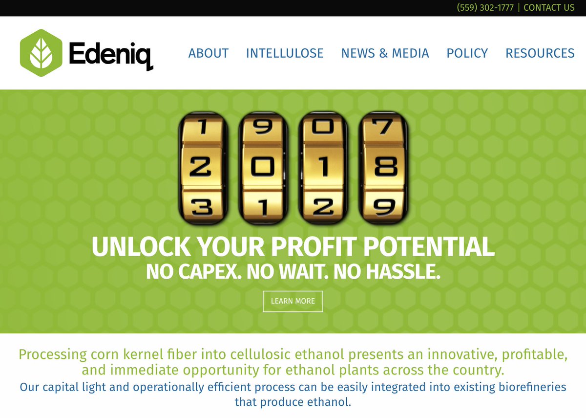 Edeniq Inc. tweet media