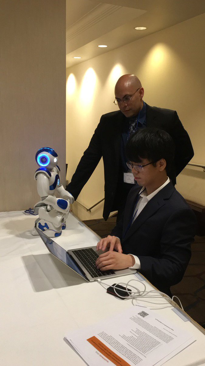 IEEEICHI2018's tweet photo. Our shortest participant at #ICHI2018 has arrived from Graphen Inc. https://t.co/8vOY9CPr9E