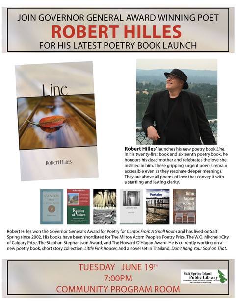 rhilles's tweet photo. Having a book launch for my latest poetry book, Line, at the Salt Spring Library on June 19th. Please retweet:
https://t.co/PW3AvqwrCC
@thewritelaunch 
@mag_laurel 
@EclecticaMag 
@Juniper_Books 
@forge_litmag #poetry
#poems
#booklaunch
#SaltSpringIsland
@Galianoislandbo https://t.co/52XDsomdFm