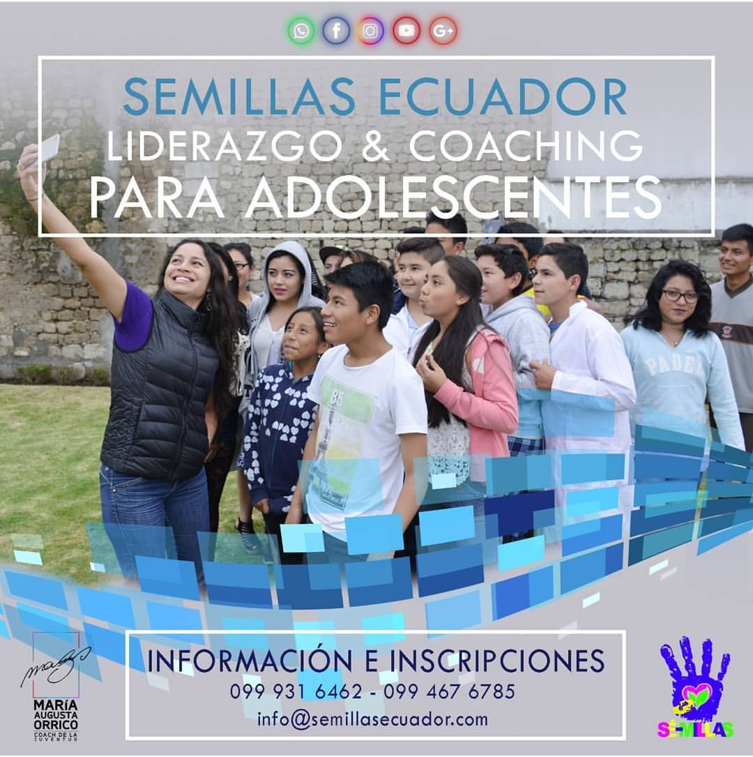 semillasecuador's tweet photo. Inicio del nuevo programa de liderazgo para adolescentes 27 de julio. https://t.co/IuQefgMqSf