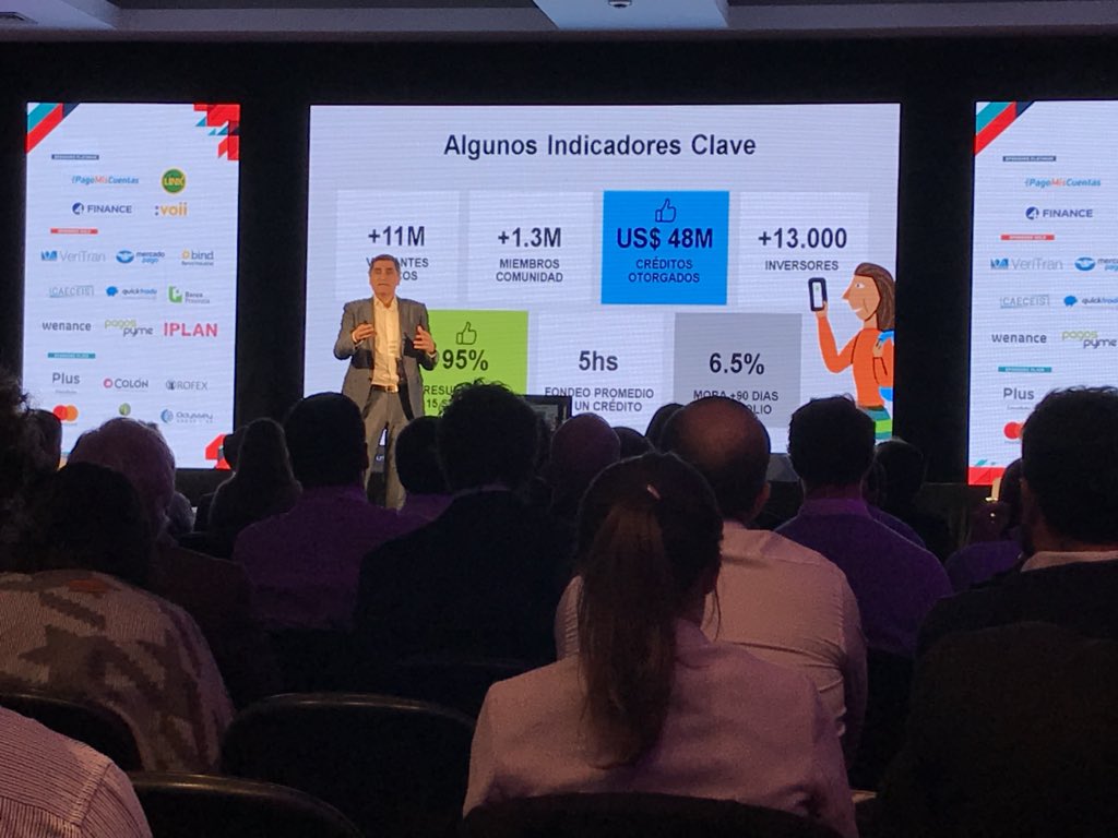 #Región 👉 nuestros datos clave al día. Números que acompañan el crecimiento y expansión de Afluenta.           Alejandro Cosentino, nuestro CEO y fundador presentó estos y otros datos en #NuevoDinero2018 #RoadShow