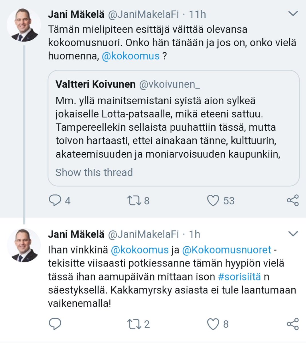 Mikko Mäkelä (mikko__makela) Twitter