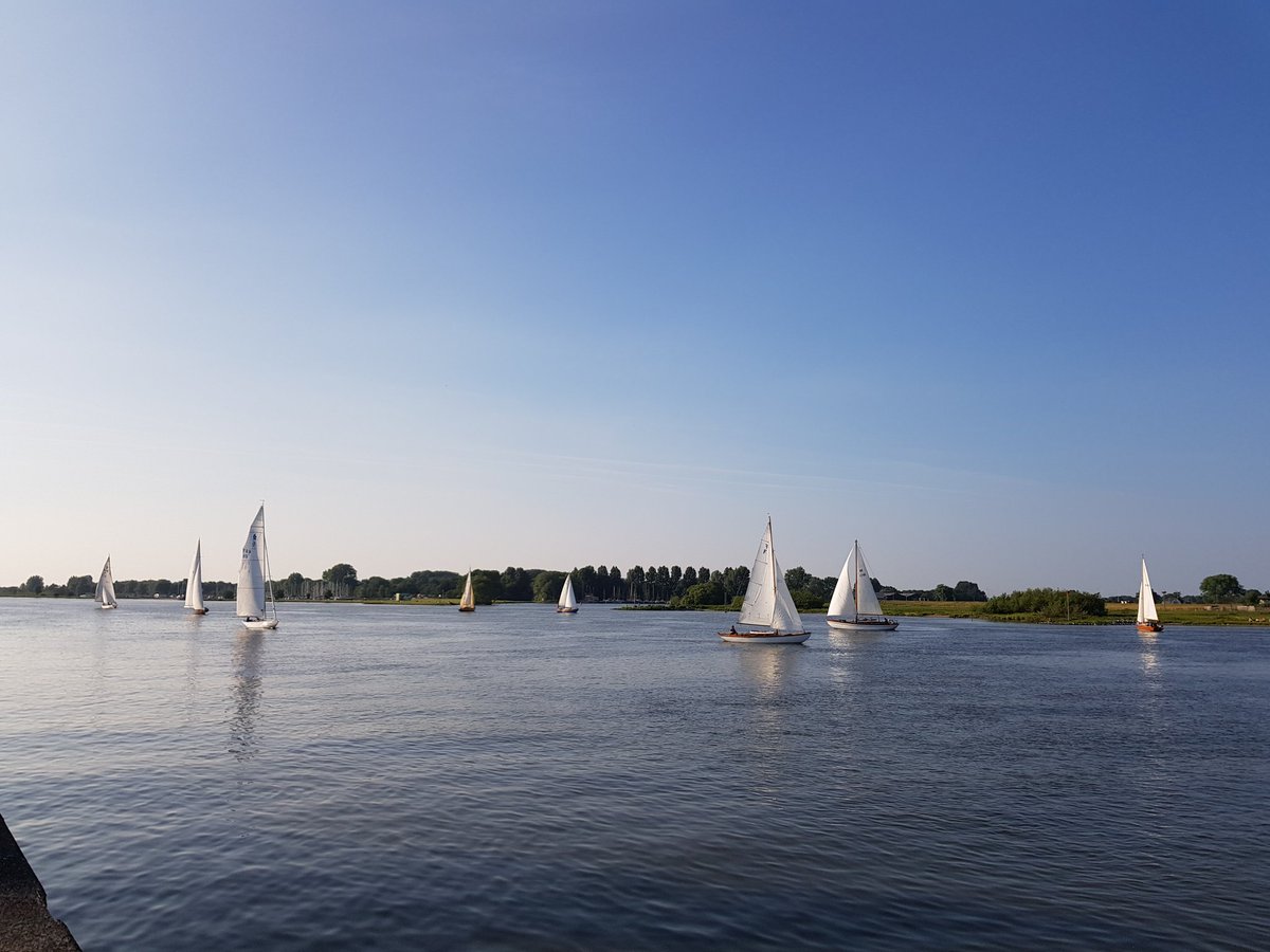 Zomaar een woensdagavond op de IJssel #Kampen