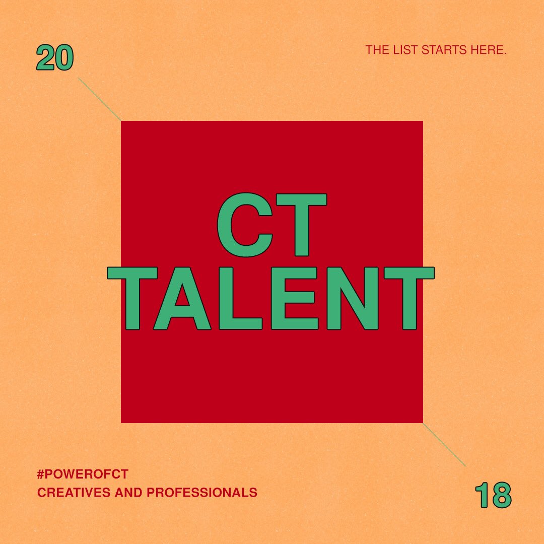 powerofct's tweet photo. Help us spotlight CTโs talented creatives & professionals to expand our network. Check the thread to tag who you know in each category. The list starts here! #PowerOfCT https://t.co/4SS22sw2KL