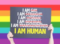 TransTruth's tweet photo. Why does my gender or sexuality matter to you? We are all human. #transrightsarehumanrights #iamhuman https://t.co/XqsTznlgmJ
