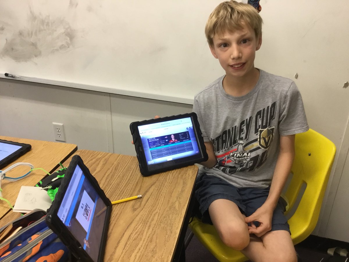 SlavinTeach's tweet image. Why yes, those are Nicklas Backstrom’s stats we’re exploring in 5th grade today with the @EVERFI @FutureGoalsSTEM program in our Oakridge Elem. #CUBEProgram. We ❤️ our hometown @NHL @Capitals! @backstrom19 @APSMath @APS_STEM #AftertheSOLs
