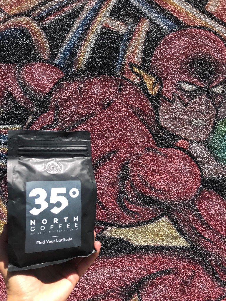 Where in #ABQ is #35NorthCoffee? Save the day and pick up your beans online: 35northcoffee.com/shop/ 

#findyourlatitude #simplysantafe #howtosantafe #wholebeancoffee #35northcoffee #open247online #localroaster