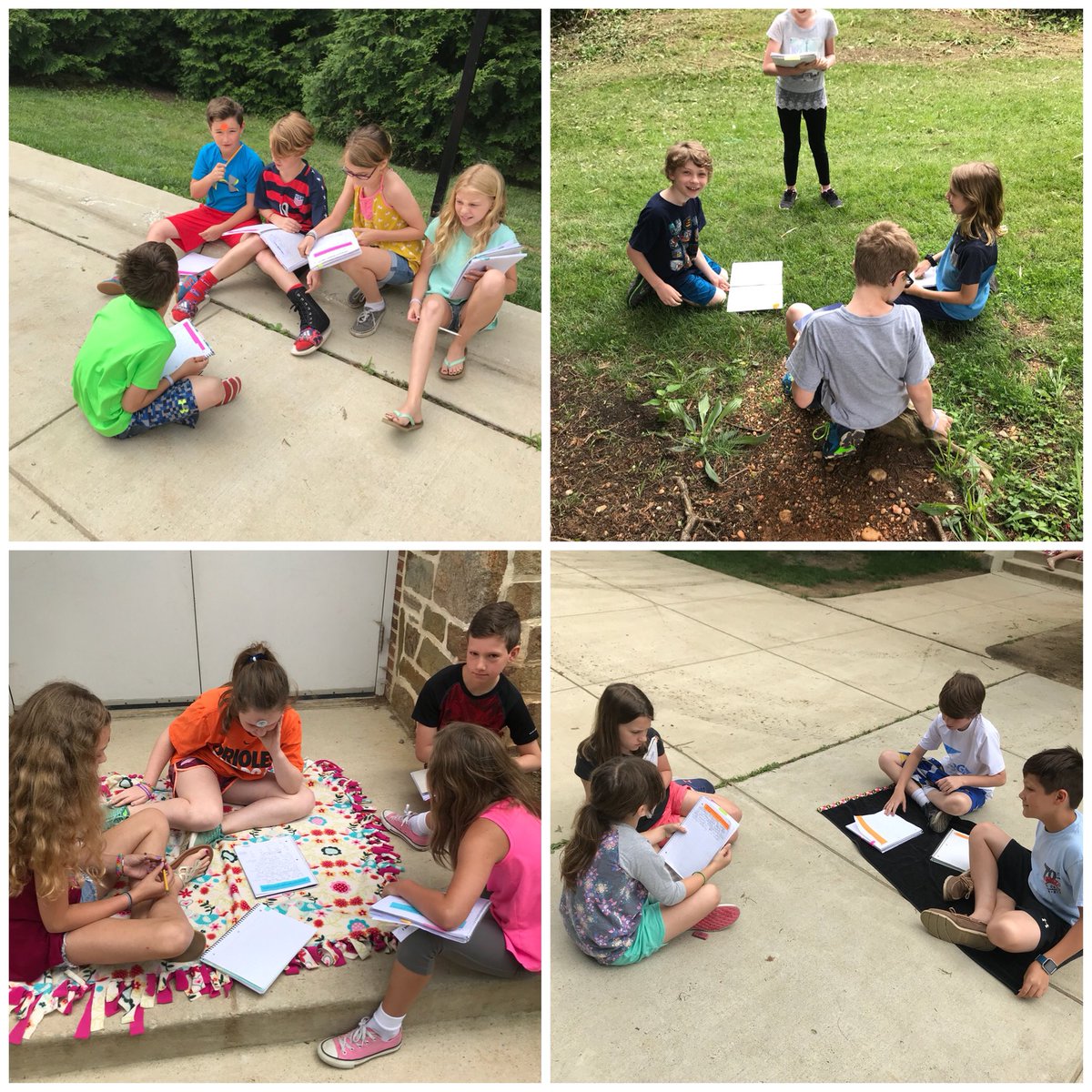 MrsLanesClass's tweet photo. Double jigsaw with our journals today! #fourthgraderocks https://t.co/mvhjTKauz0