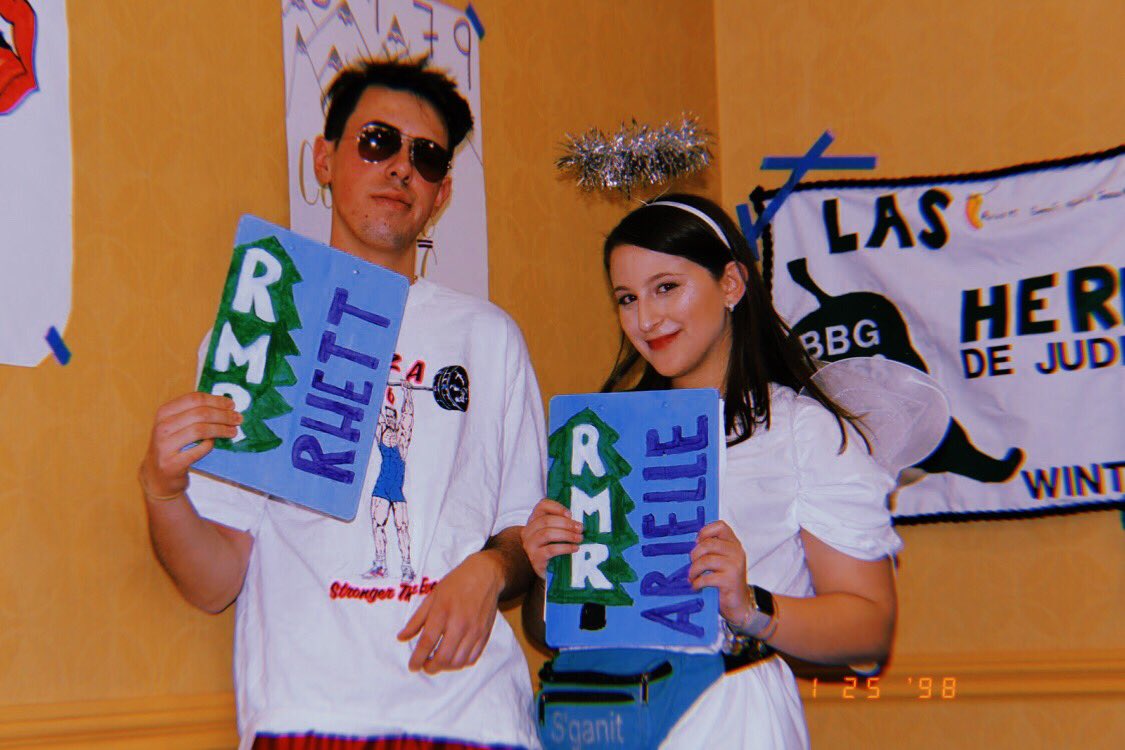 Arielle and Rhett tweet media