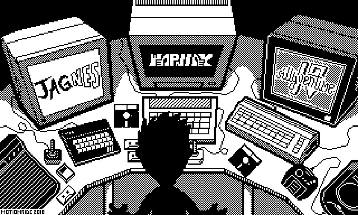MotionRideMusic's tweet photo. Gaming Room 🕹😊
Demozoo link: https://t.co/o7q4wQm5w7
YouTube link: https://t.co/DG2AkRxlI7
#retrogaming #gamingroom #zxspectrum #atarijaguar #commodore64 #atari65xe #jagnes #wapniak #sillyventure #demoscene #retro https://t.co/JFhnkMui9C