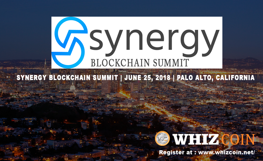 whizcoin's tweet photo. The  Synergy #Blockchain Summit, a fusion of traditional venture capital and  blockchain investment. Meet VCs, investors, thought leaders, and select  #entrepreneurs as we learn from industry experts about the future of blockchain investment and Token economy compliance
#Whizcoin https://t.co/aT7aVJGnyN