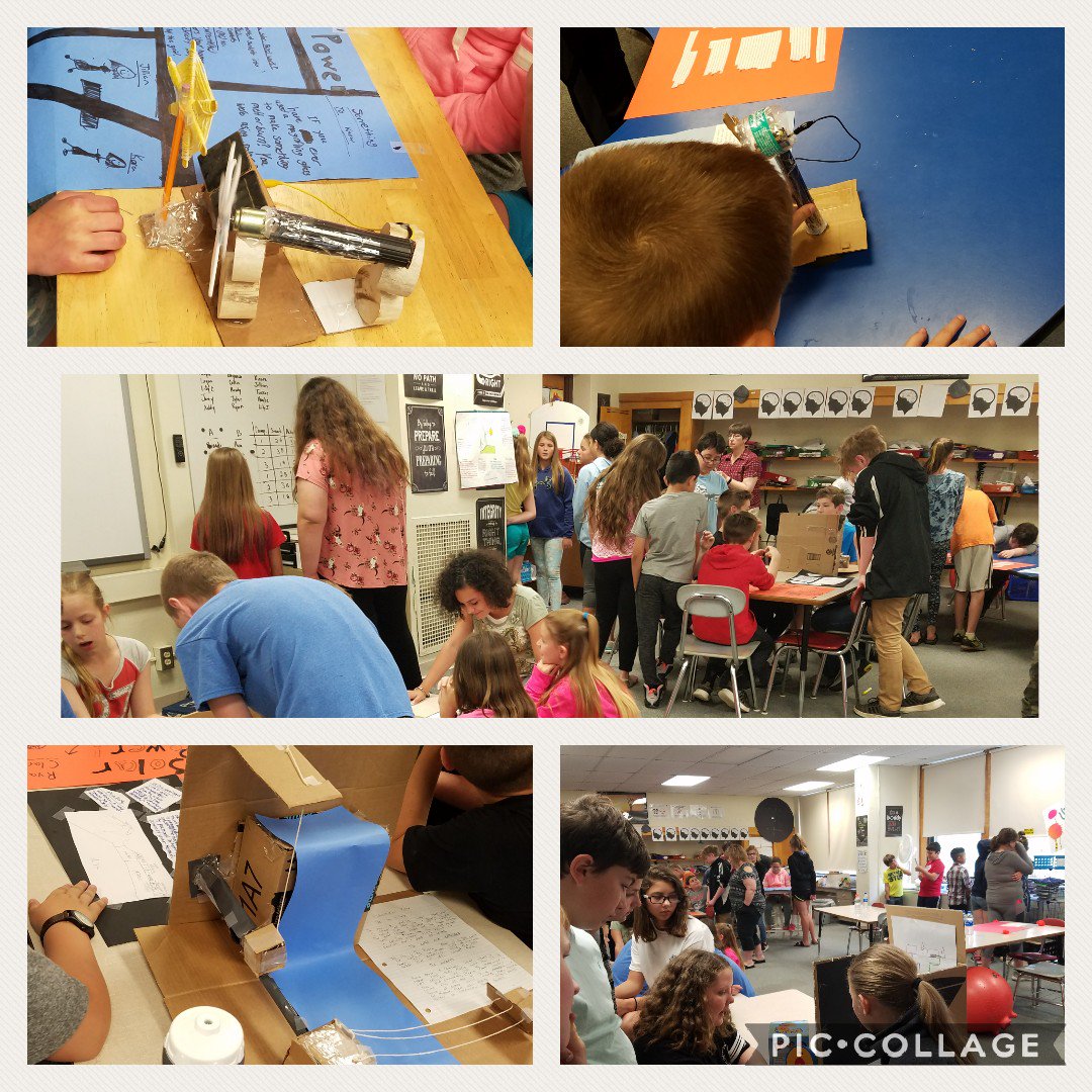 MW5thOConnor's tweet photo. Culminating ELA/Science gallery walk with projects explaining renewable energy. Kids did an amazing job! https://t.co/kcNBCuutr0
