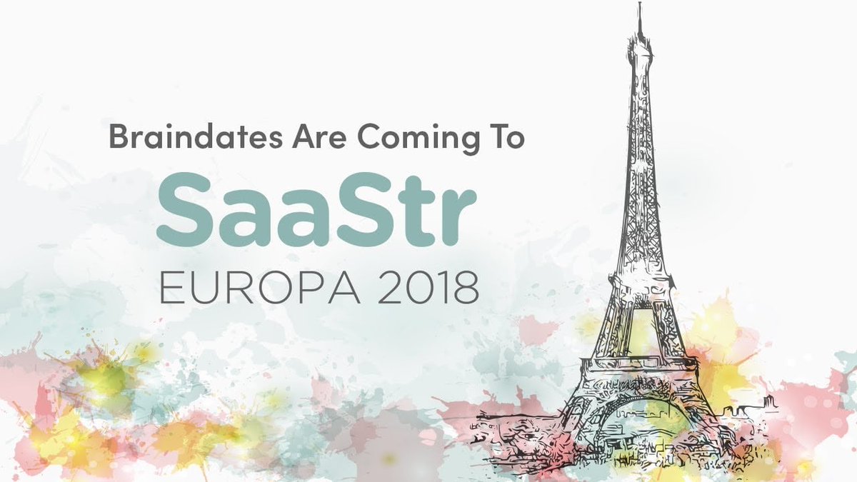 anujagra's tweet image. How to Make New Friends and Level Up Your Career With #Braindates at #SaaStr_Europa bit.ly/2JvG6M1 by @jasonlk @saastr