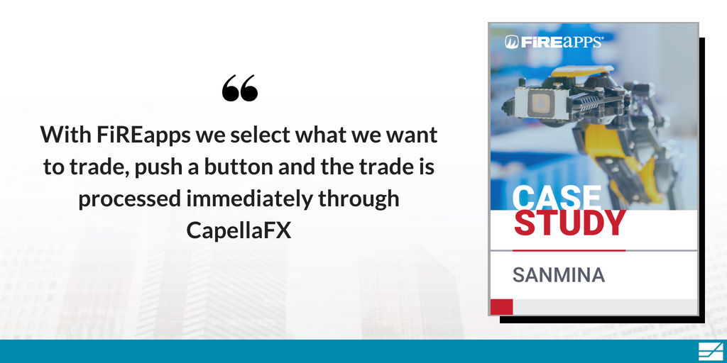 Through @FiREapps, @SanminaCorp moved to an automated FX program and Hedge Tracker's software, CapellaFX, helped through the transition. Learn more here: hubs.ly/H0cx5ZN0