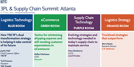 Great informative sessions and strategies on #logistics and #supplychain at the 3PL &amp; Supply Chain Summit in Atlanta. #SCSUS18