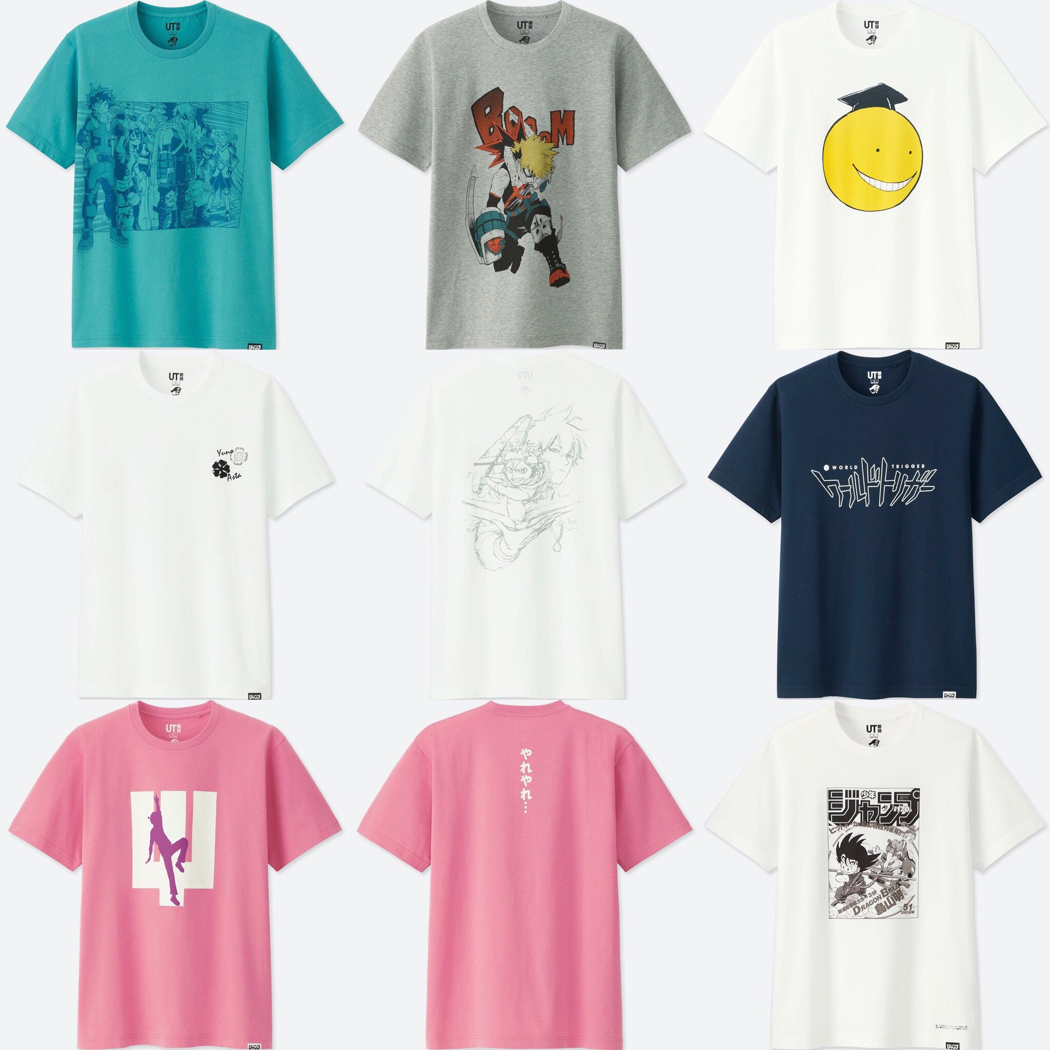 Twitter 上的 Godmeetsfashion 週刊少年ジャンプ50周年 Ut コラボコレクション 18 6 11 月 18 7 2 月 18 7 23 月 に発売予定の新作tシャツを追加 T Co Ec0cugmqjq Uniqlo Ut ジャンプ T Co 5uxdt5rbd9 Twitter