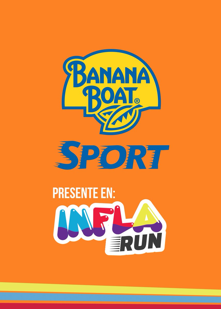 IINFLARUNMX's tweet photo. ¡InflaRunners!
Queremos agradecer a nuestros amigos de @BananaBoatMX que estarán regalando protector solar para los corredores.
#SoyInflaRunner
#InflaRun
#RetaAlNiñoQueLlevasDentro https://t.co/W73EeHCpc1