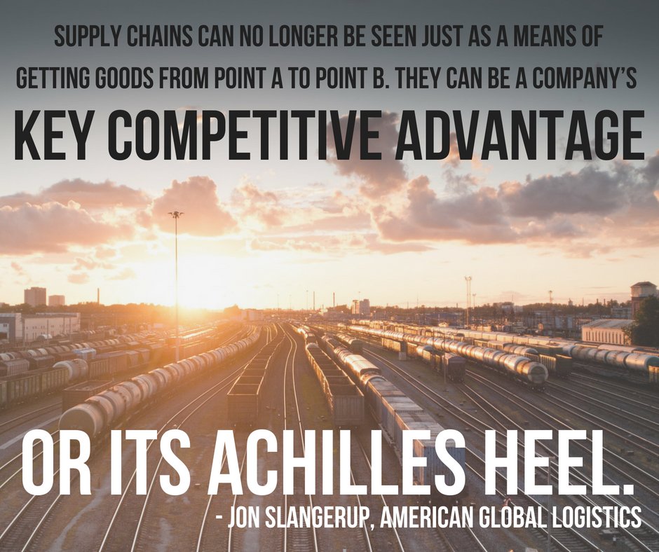 AGLsupplychain's tweet photo. Don't let supply chain become a barrier to your business. #SCSUS18 #3PLUS18 https://t.co/KCI1kMAwTj