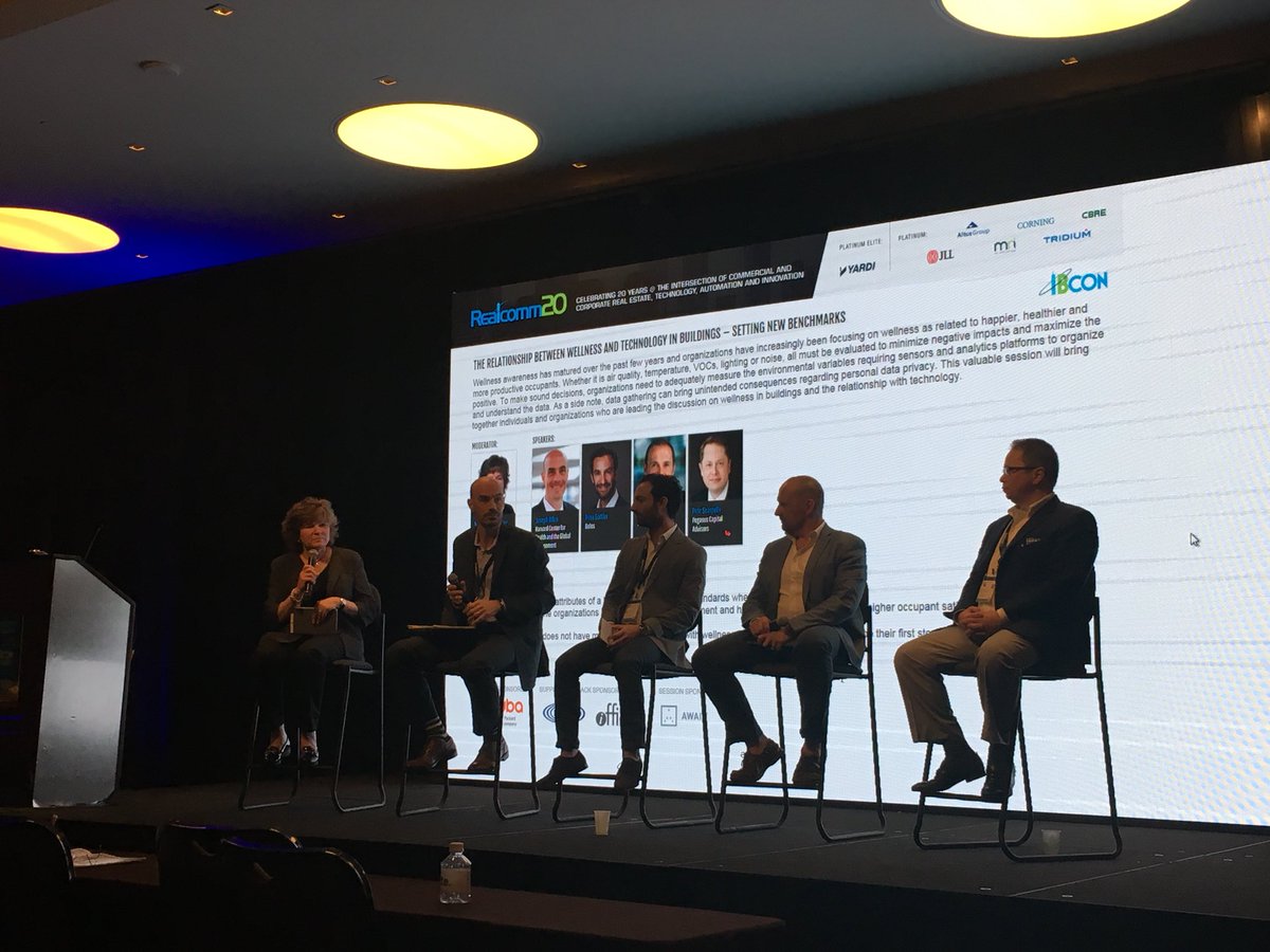 Harvard’s Dr Joseph Allen shared research stat that $1 savings in #energy reduction has $0.77 of climate and #health co-benefits!  In countries like India that goes up to $12 of social benefits! Energy reduction has social benefits that we don’t speak about enough. #realcomm18