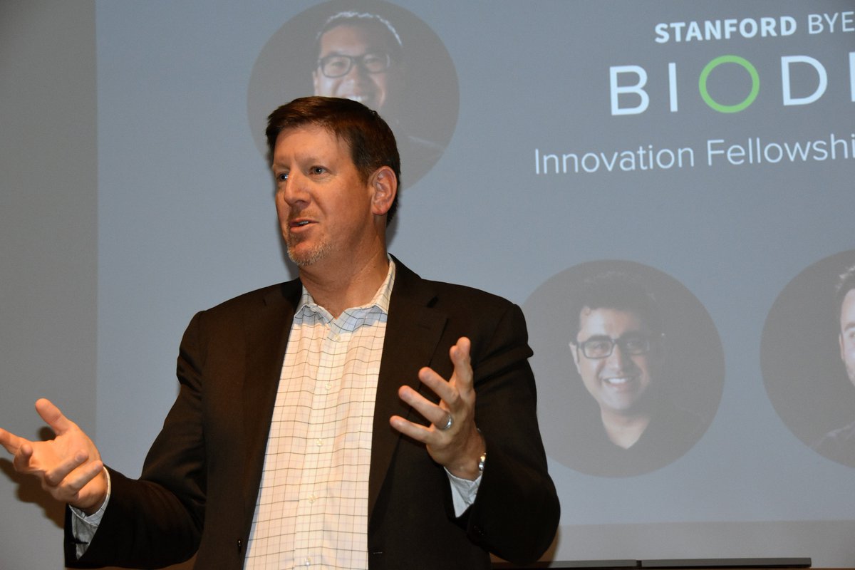 Interested in applying to become a #Biodesign #Innovation #Fellow? Learn more at our informational webinar with fellowship director Todd Brinton next week,Tuesday, June 12, 8am PST. Register now! bit.ly/2xLoGXm #medtech