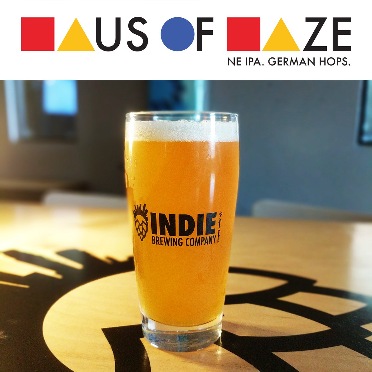 New beer on at the Tasting Room! Haus of Haze is a 7.3% IPA brewed with Hallertau Blanc and Mandarina Bavaria. Notes of jasmine and strawberry fruit leather. Come get some today! #LABeer #DTLABrews