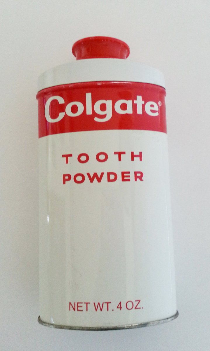 2014fabfinds's tweet image. #Vintage #Colgate #ToothPowder 4 OZ. #Metal Tin with Red Plastic Cap ~ 75% Full! #American #bargains #collectibles #dentistry #eBay #FabFinds #medicine - Made in #USA 🇺🇸: ebay.com/itm/1326467923…