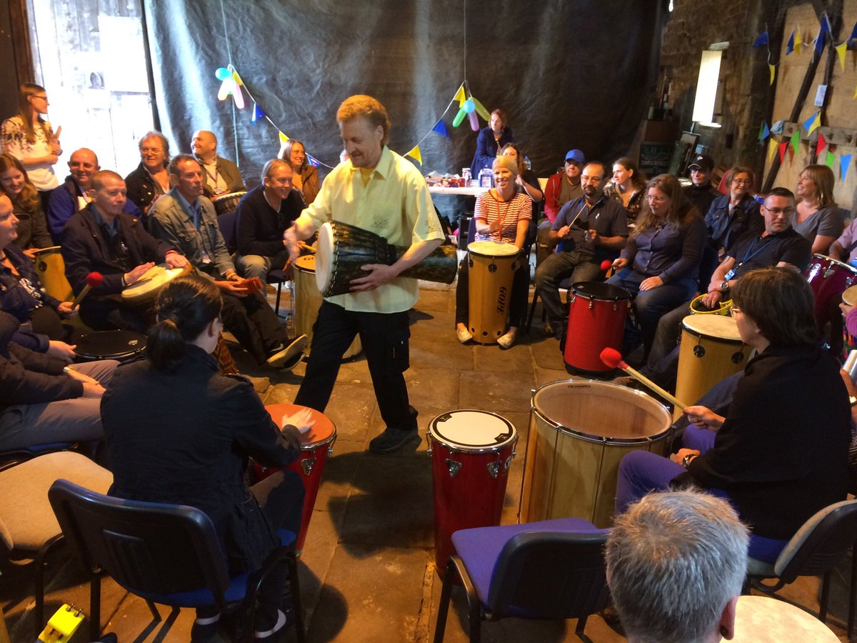 claire_doble's tweet photo. Fantastic &amp; moving  @DISC_volunteer Celebration Event yesterday held at wonderful #Leeds venue of @TCVhollybush barn. Vol testimonials Street Magic 🎩 Cake 🍰 and a Drumming workshop to raise those rafters!! 🥁Thank you volunteers 👏 @forwardleeds @DISC_Services @RecoveryWrx https://t.co/8ldhk8PcLP
