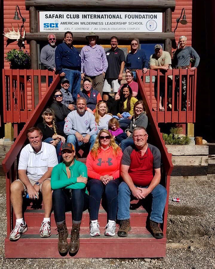 MiaAnstine's tweet photo. Went to @SafariClubIntl Foundation’s AWLS center for Chapter Leadership training. The bonus is that I met some amazing people from other SCI chapters and HQ. #doinggreatthingstogether #conservation #habitat #education #AWLS https://t.co/gBGprX5lQ8