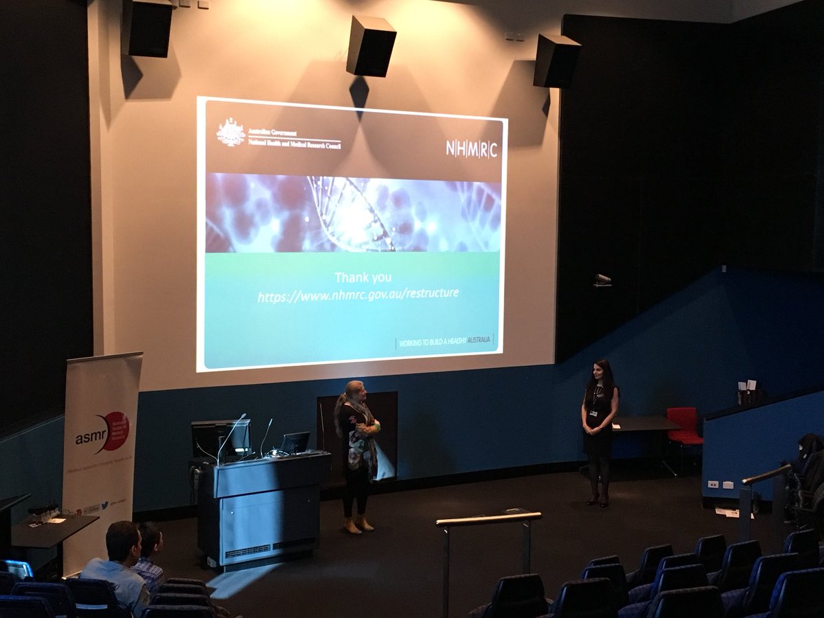 FFNRLab's tweet photo. Key note speaker- Julie Glover from @nhmrc, at the @TheASMR1-NIF, Canberra, @JCSMR 

#NHMRC #ASMR1 #ASMRACT https://t.co/d7om4PRzZp