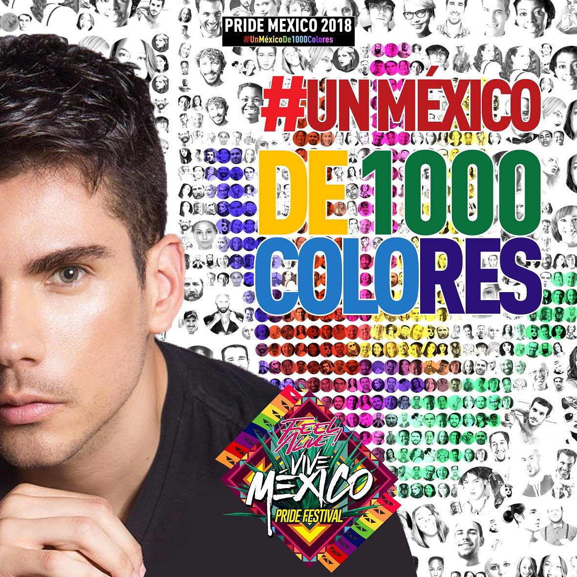 MoyAraiza's tweet photo. Nuestro México es multicolor en raza, cultura, ideología política. Nuestras diferencias no nos separan, son la riqueza que nos da fortaleza, somos un solo México de Mil Colores.
#UnMexicoDeMilColores #feelaliveforce #ViveMéxicoPrideFestival #ElPrideMásGrandeDeMéxico https://t.co/suKyVTwY5m