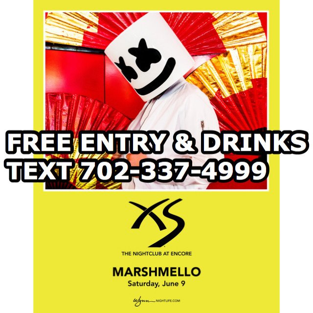 VIPatSurrender's tweet image. XS NIGHTCLUB Saturday with #MARSHMELLO🌙 🌙  :raised_hands:🍾! For VIP guest list text me 702-337-4999   #lasvegas  #xs