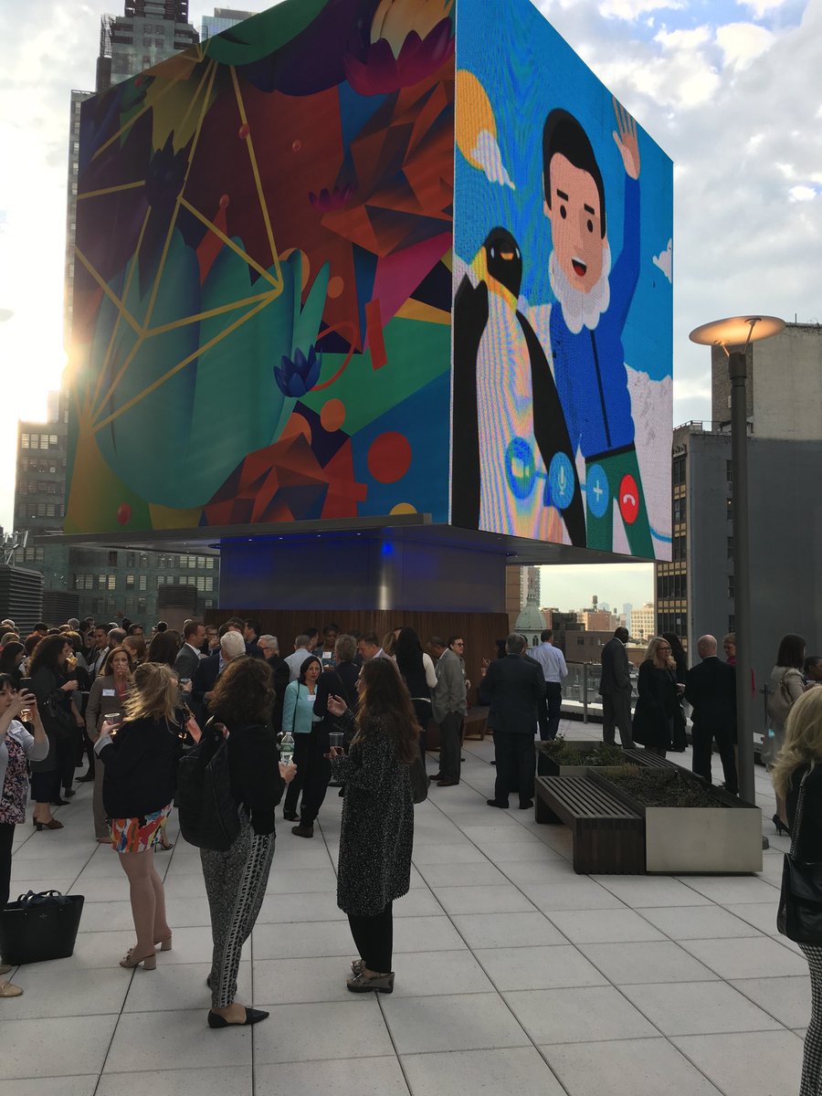 DeanIanucilli's tweet photo. From the roof of Microsoft in NYC Representing Sleep Number at our first Manhattan Chamber of Commerce networking event #SNLife https://t.co/ZYyBEjVDi5