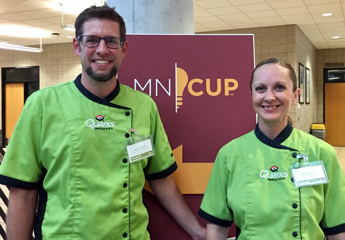 At the Minnesota Cup Semifinalist reception and loving every minute of it! #2018MNCupSemis