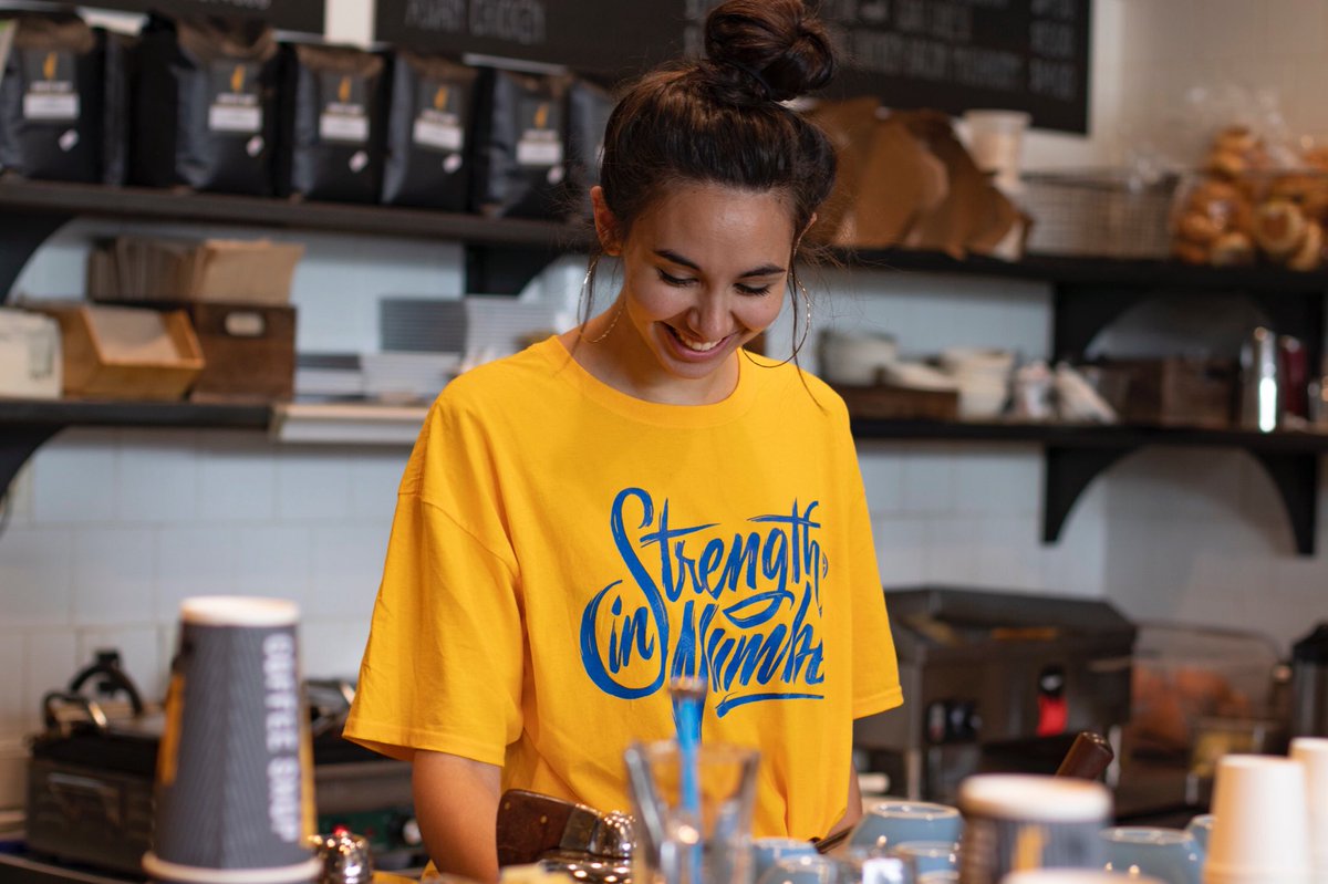 CoffeeShopWC's tweet photo. #DubNation is represented well in our cafes! Who’s excited for tonight’s game?? #coffeeshop #warriors #bayarea #nbafinals #walnutcreek #eastbay #lafayette https://t.co/qoztpuLSZj