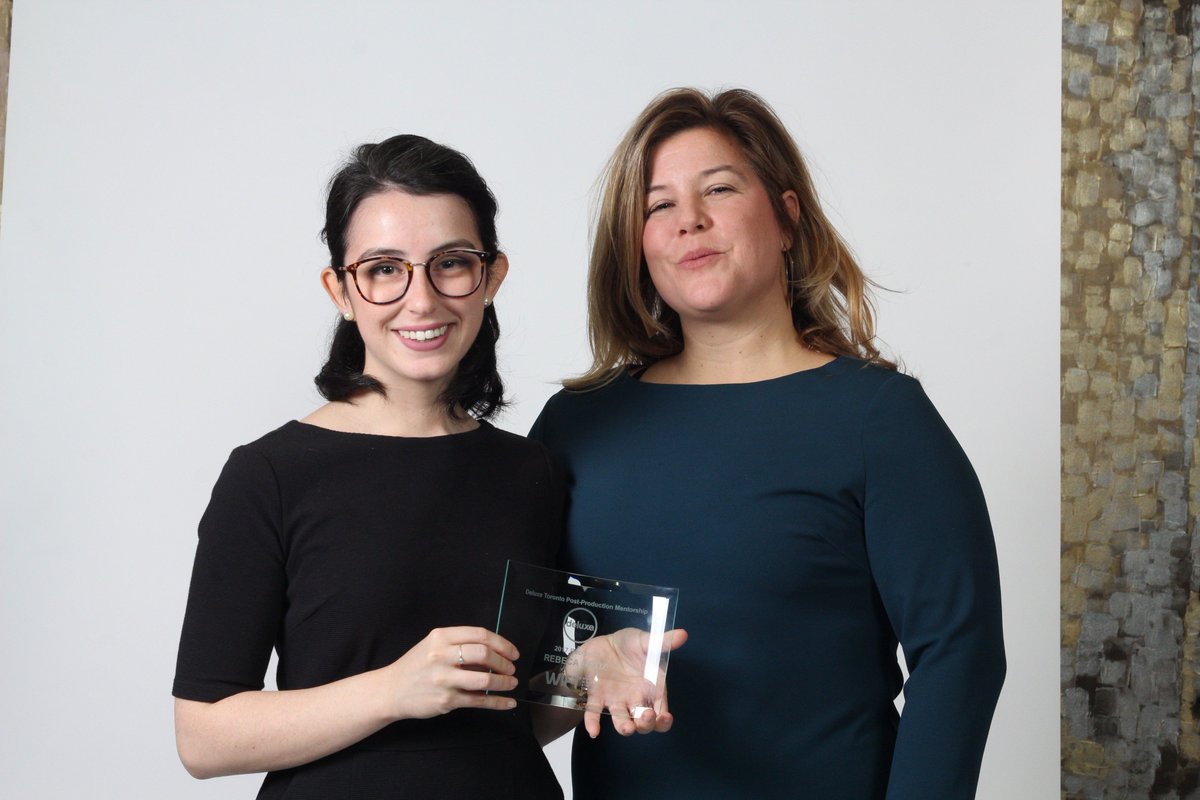 WIFT's tweet photo. "I am always looking for ways to learn more as a filmmaker." —@pickshortfilm producer &amp; @Ryerson_Alumni (School of Image Arts) @Beca_Leca dishes on her 3-week mentorship at @DeluxeToronto last fall 

📰#WIFTblog: https://t.co/n4v92kdlLe https://t.co/WoufkFpFI7
