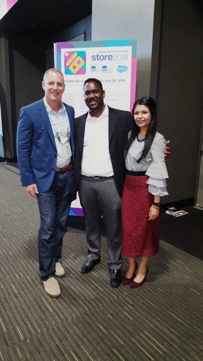 CompugenInc's tweet photo. We had an excellent time at this year's Store2018 retail conference in Toronto! Great to see our customers and partners while hearing about retail innovation firsthand from retailers #Store2018 #retailmatters https://t.co/kDWSyWYpSr