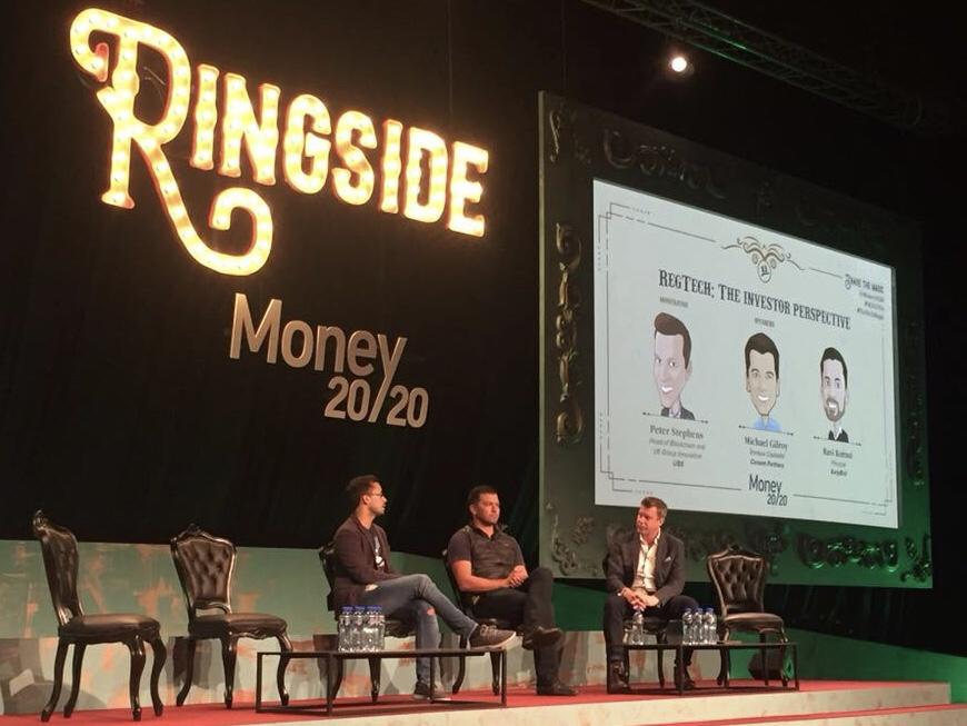 canaanpartners's tweet photo. "#Blockchain will only gain true, widespread adoption when teams proactively work w/ regulators to protect consumers & prevent financial crime" - @MBGilroy talks #regtech w/ @KuraniRavi of @EarlybirdVC & #PeterStephens of @UBS at #Money2020 #M2020EU https://t.co/Q1osuIkAzf