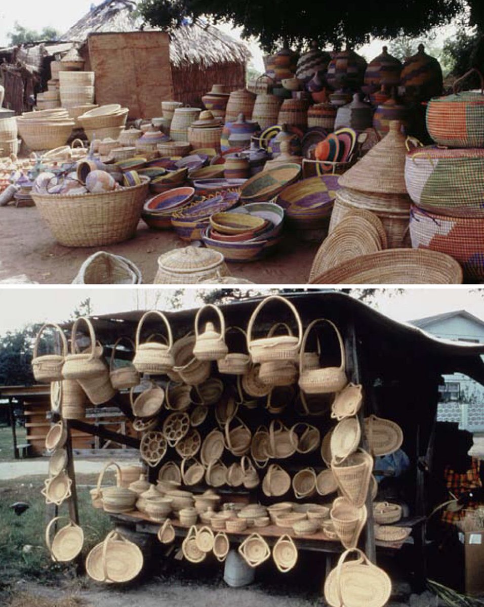 JohnRileyCenter's tweet photo. Grass Roots: Once a common agricultural tool, these baskets are containers of memory, repositories of history, symbols of identity, and works of art. #gullahgeechee #westafricanslaves #africanamericanhistory #grassroots #jgrcm #rileyhousemuseum #history https://t.co/HeRR0WmFyT