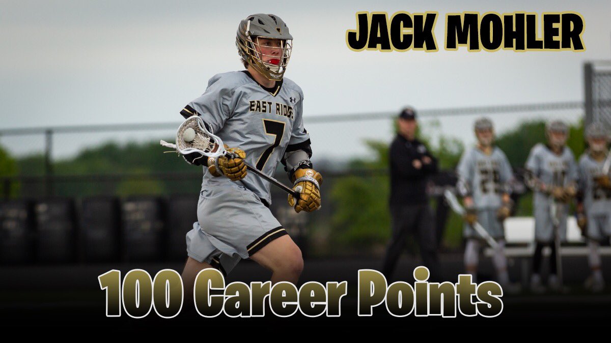 After scoring 6 points in last night’s game (3g/3a) <a href="/jackmohler7/">Jack Mohler</a> eclipsed 100 career points as a Raptor! Jack currently sits at 103 career points, 1 shy of current record holder @ewoodward15 (‘16).