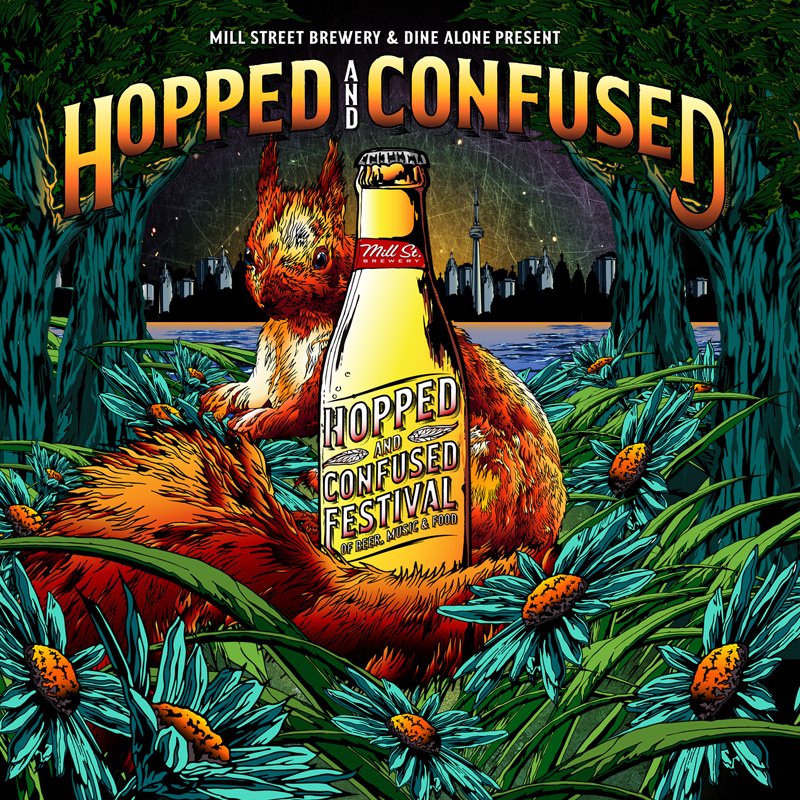 Indie88Toronto's tweet photo. Just announced! @MillStreetBrew &amp; @dinealonemusic present #HoppedandConfused w/ @Sloanmusic, @TokyoPoliceClub, and more! Indie88 pre-sale starts tomorrow! https://t.co/hDmxip9EVD https://t.co/cjnVtS1YrR