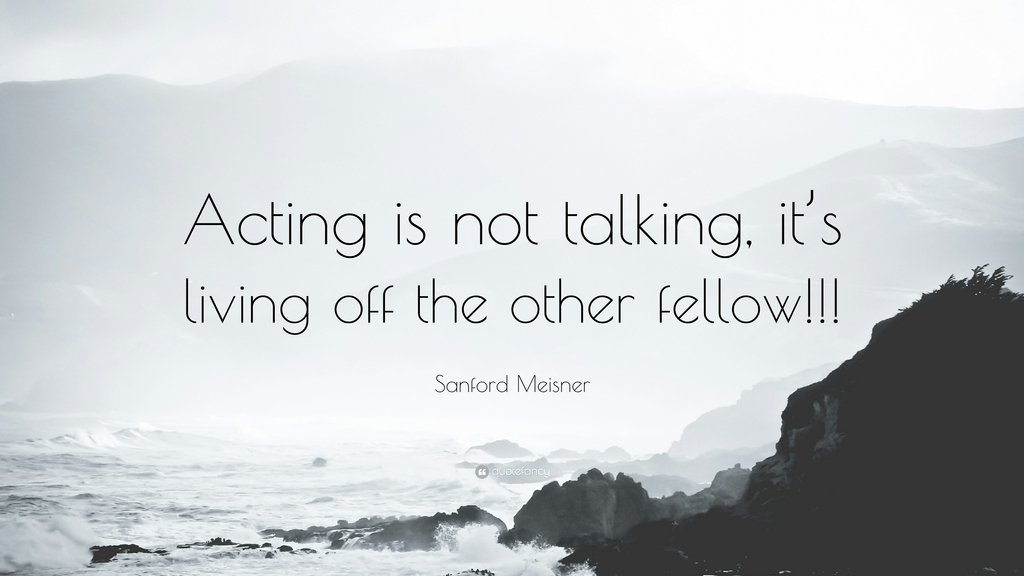 actorstemple's tweet photo. #TheActorsTemple #Meisner #acting #workingactors #workshops #introspection #actingquote #quotesaboutacting #actingquotes https://t.co/v6iFOuftg2