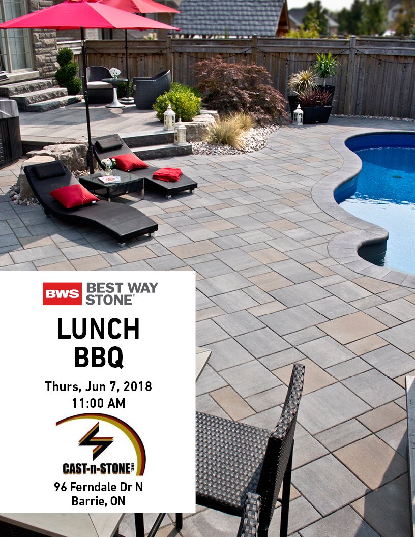 BWS_Sal's tweet photo. Join me @CASTnSTONE tomorrow for a LUNCH BBQ! You won't want to miss out! #BestWayStone https://t.co/Ov4mXEfa0E