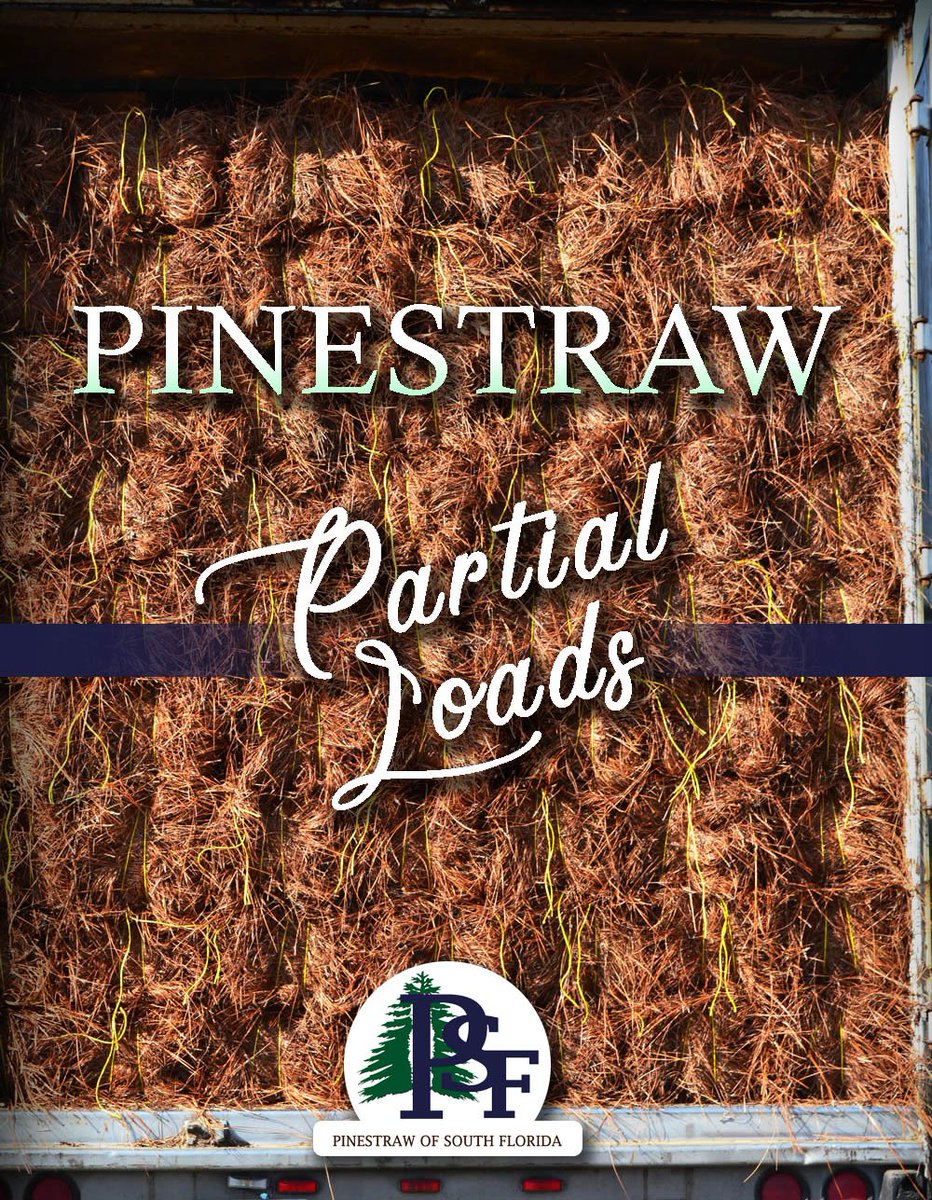 PinestrawSWFL's tweet photo. In case you need just a bit of pinestraw for your property 🌞 239.332.0015  #pinestraw #truck #delivery https://t.co/yRLUdE4XAF