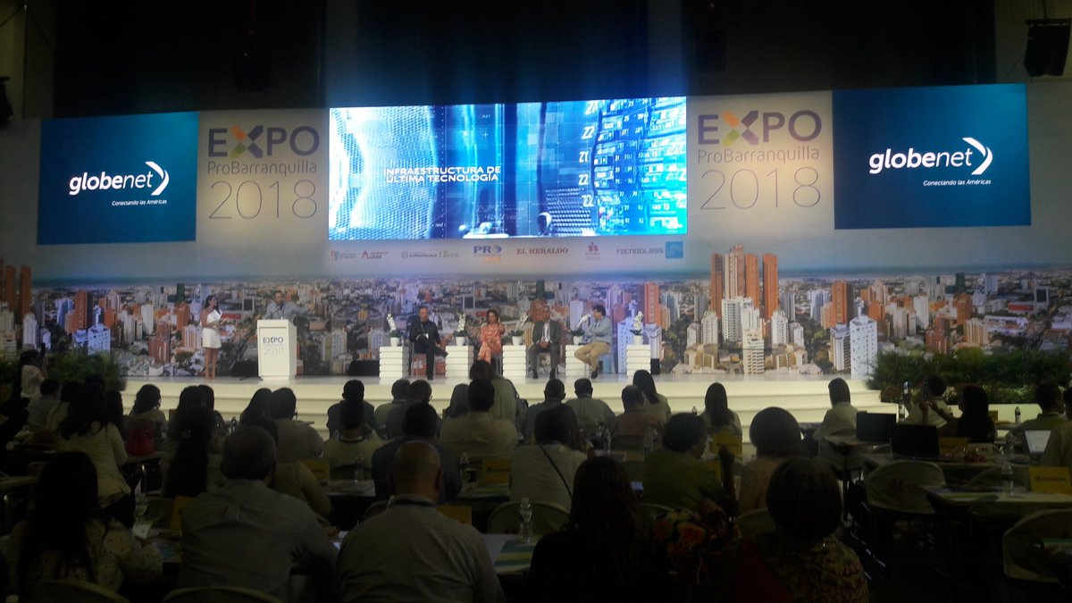 jormon26's tweet photo. Panel territorios y transformación digital con Daniel Ghelman, María Paula Duque, Marcelo Cataldo y Ramiro Avendaño en segunda fase de #ExpoProBarranquilla en 30 años de @ProBaq en @PuertadeOroBaq @elheraldoco @Avianca @TigoUneCol #CardenalNoticias https://t.co/l9JrQnL3iH