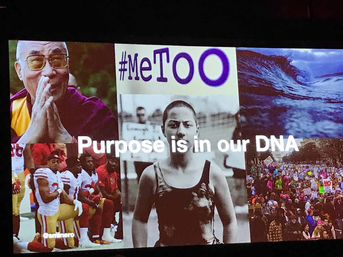 Incredible presentations at #ThinkContent2018, #hereweare