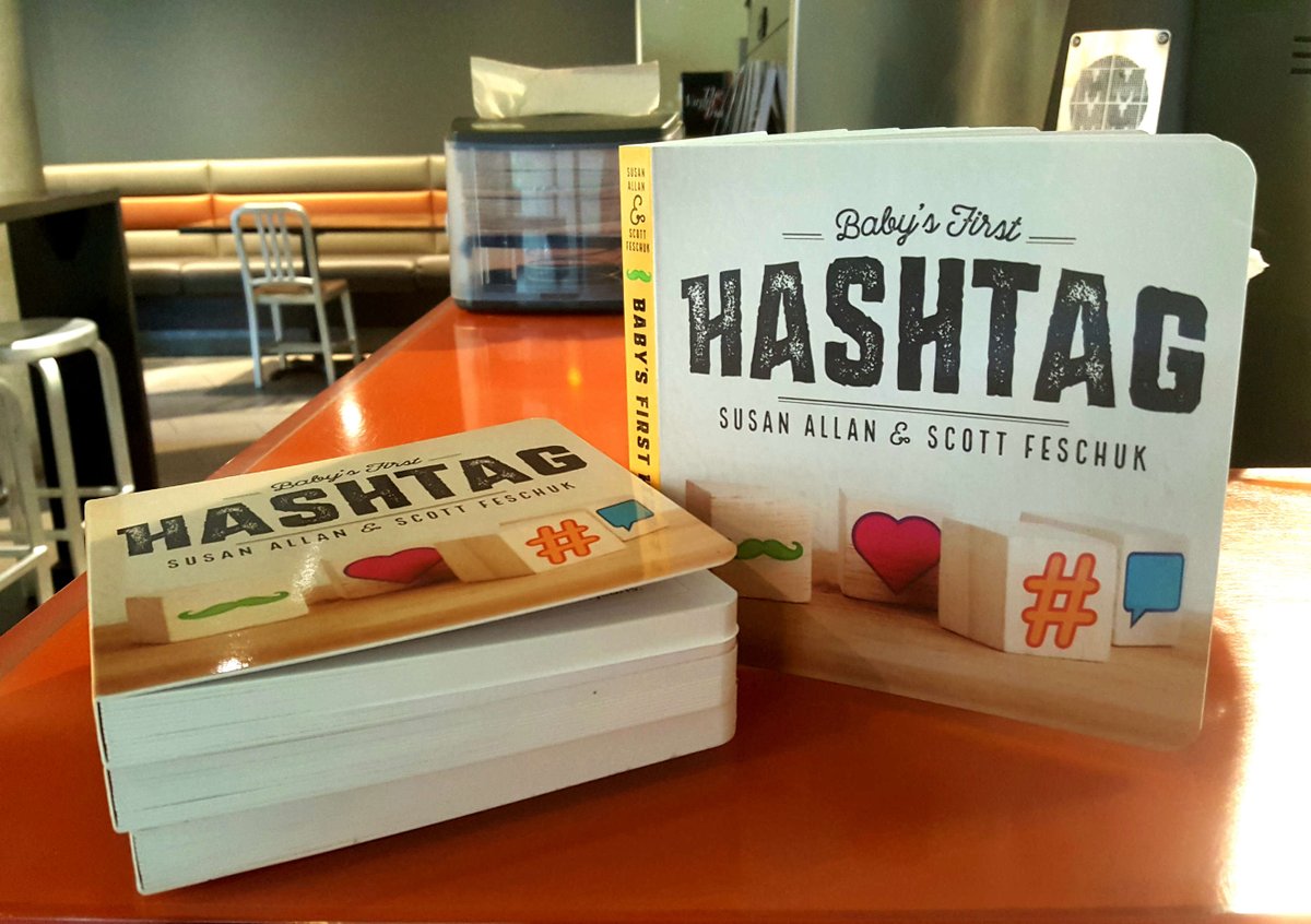 You can now find this adorable little book "Baby's First Hashtag" by Susan Allen and Scott Feschuk at #PlanetCoffeeOttawa. #babysfirsthashtag #ottawa #ott #ottcity #bywardmarket #downtownottawa #coffee #coffeeshop #CoffeeBakingConversation