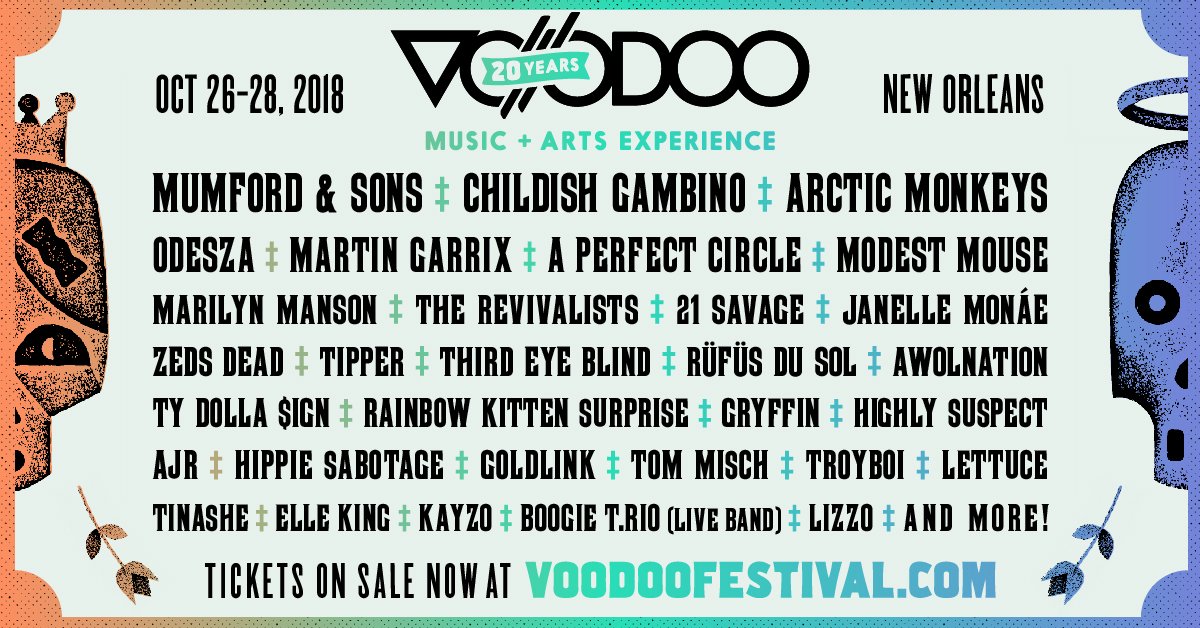 Voodoo Experience tweet media